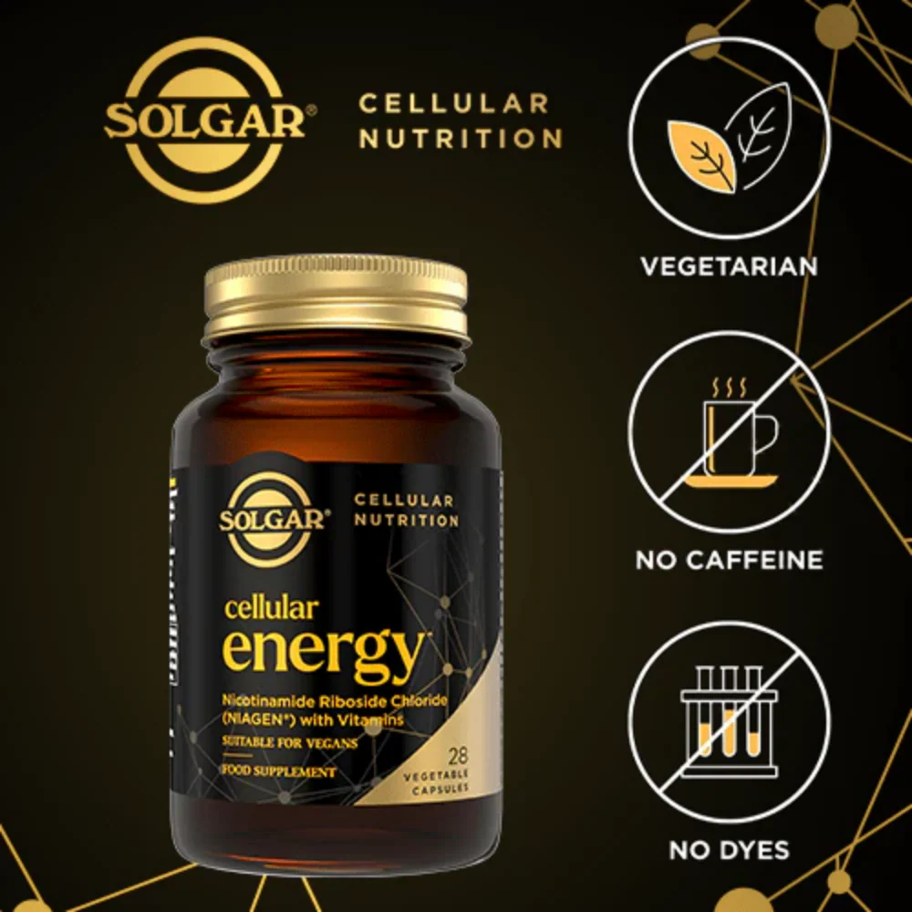 Solgar Cellular Energy Vegetable Capsules 119g - Image 6
