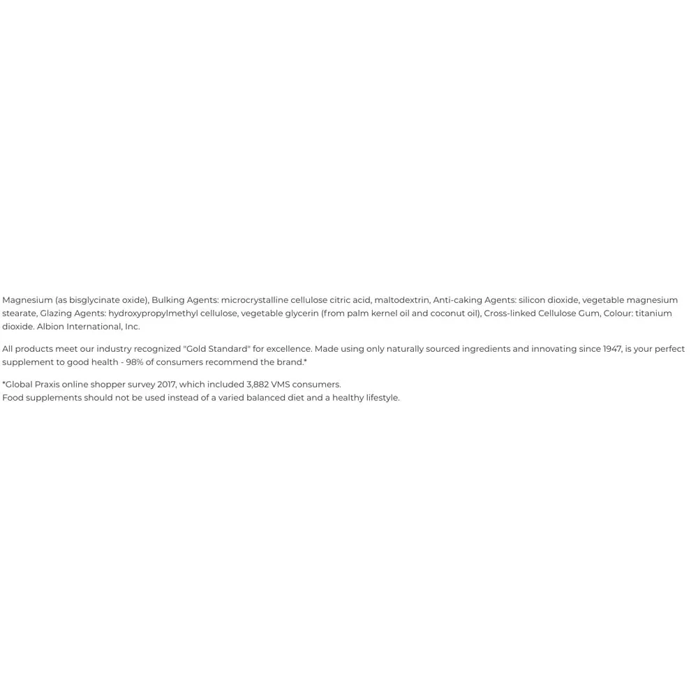 Solgar Chelated Magnesium 100 Tablets - Image 2