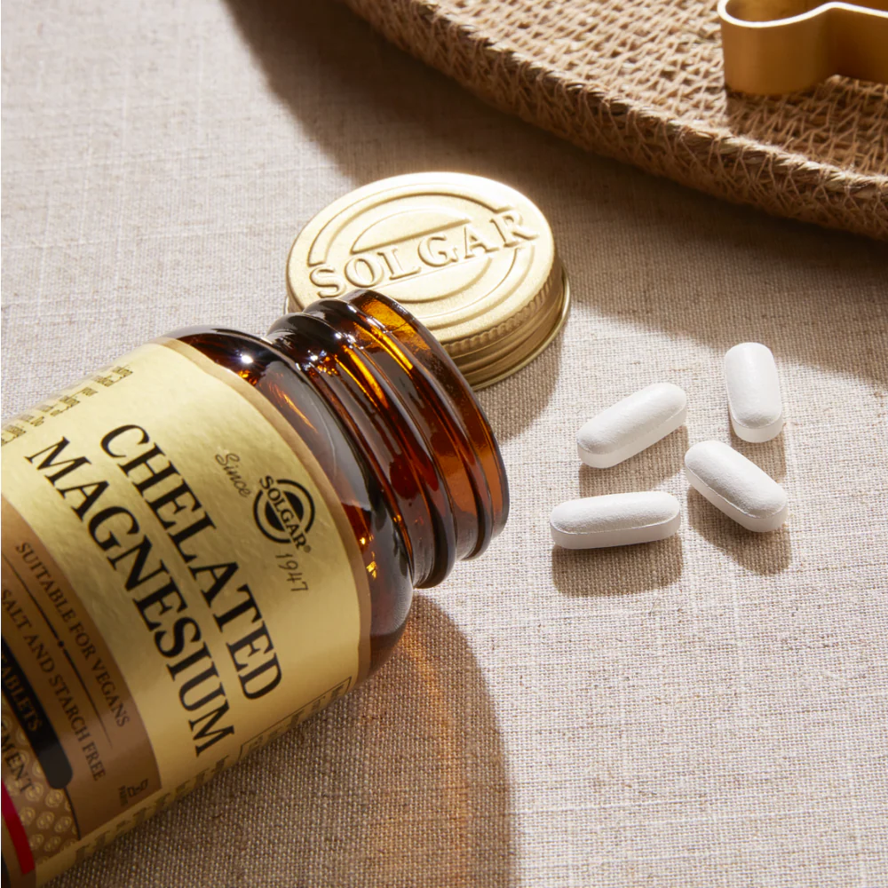 Solgar Chelated Magnesium 100 Tablets - Image 4