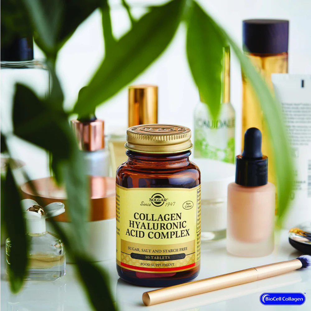 Solgar Collagen Hyaluronic Acid Complex 30 Tablets - Image 3