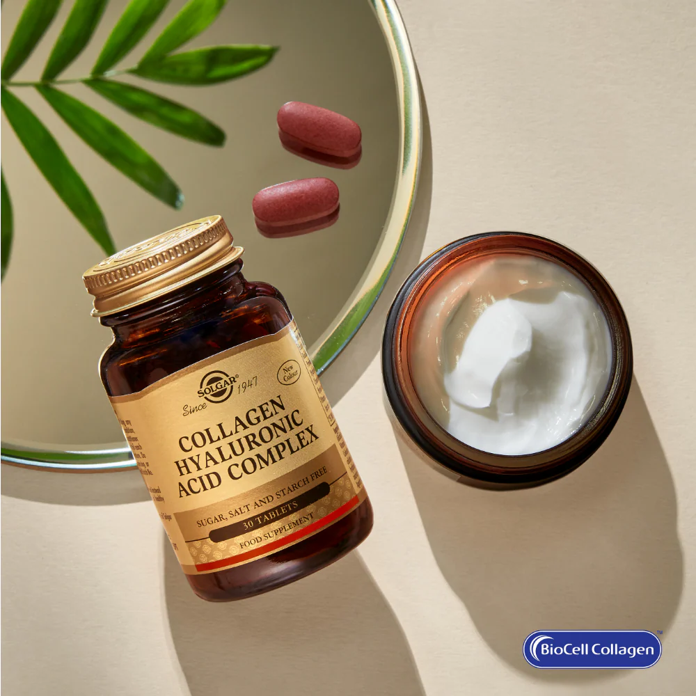Solgar Collagen Hyaluronic Acid Complex 30 Tablets - Image 5
