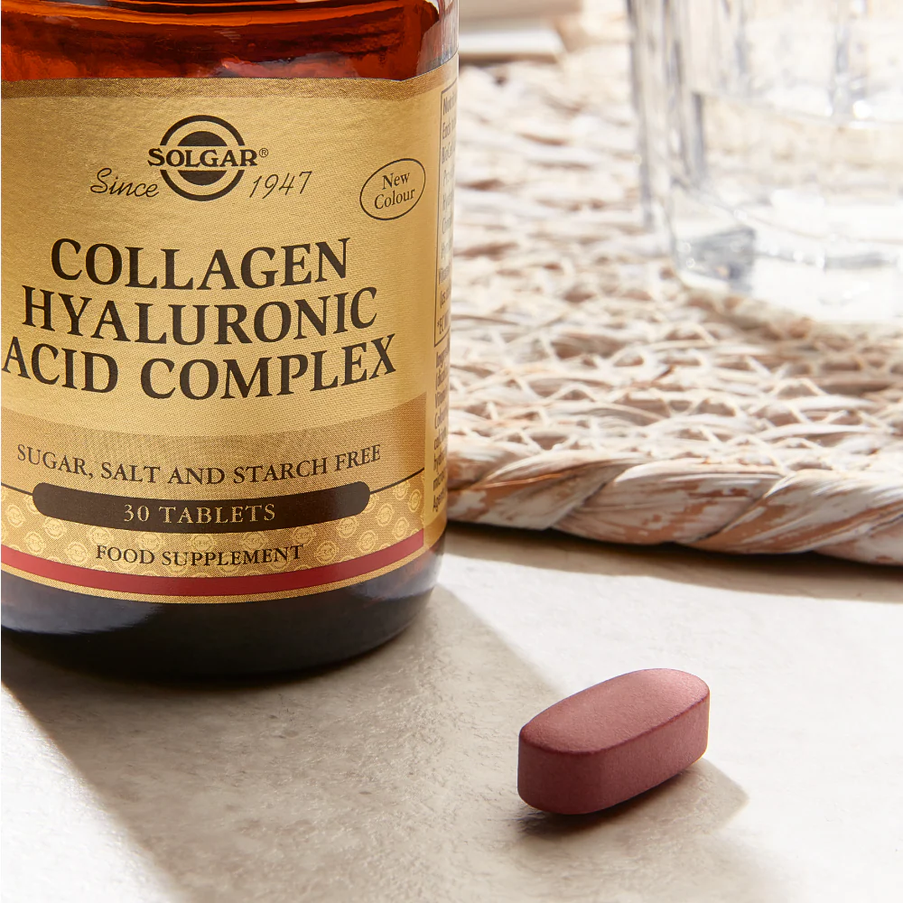 Solgar Collagen Hyaluronic Acid Complex 30 Tablets - Image 7