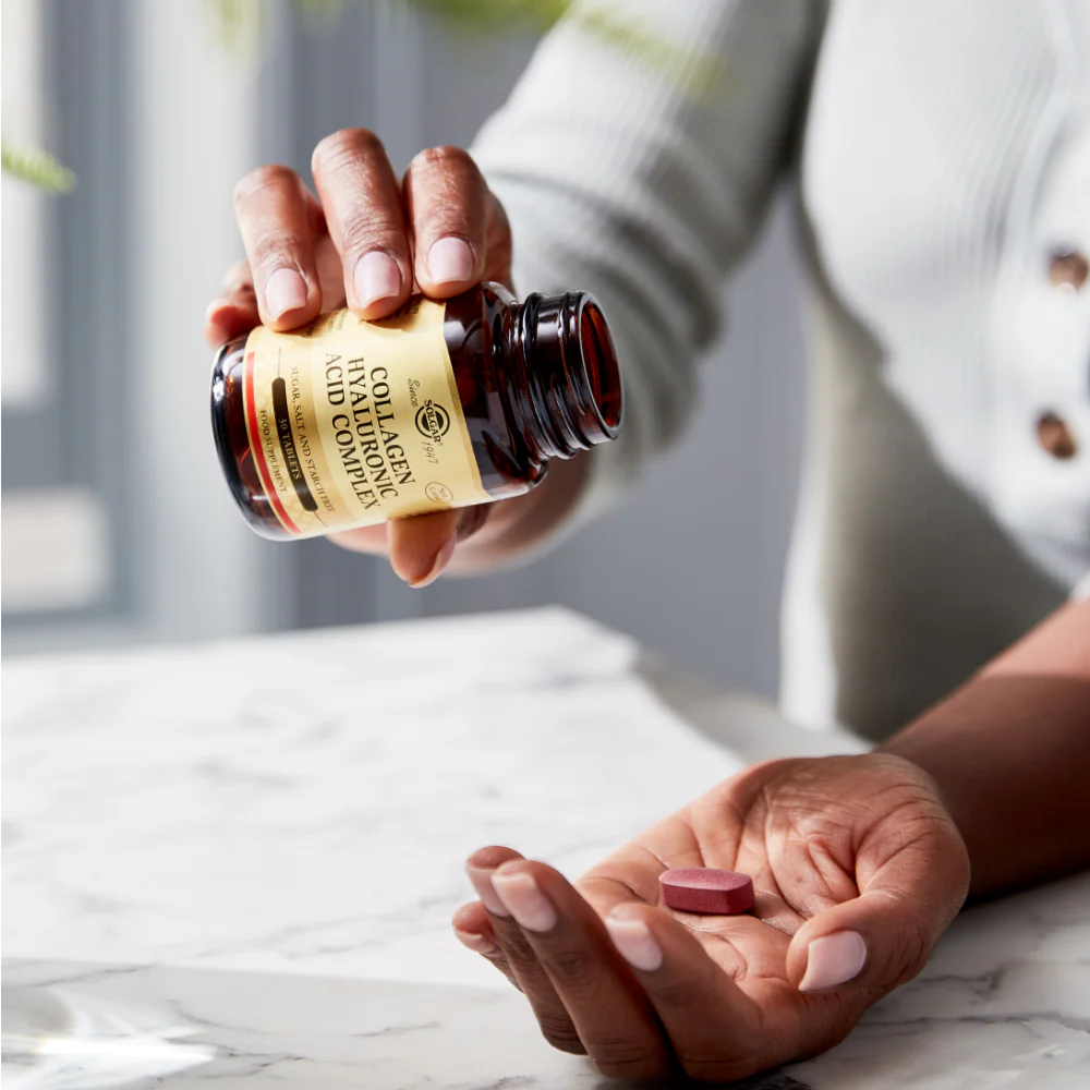 Solgar Collagen Hyaluronic Acid Complex 30 Tablets - Image 8