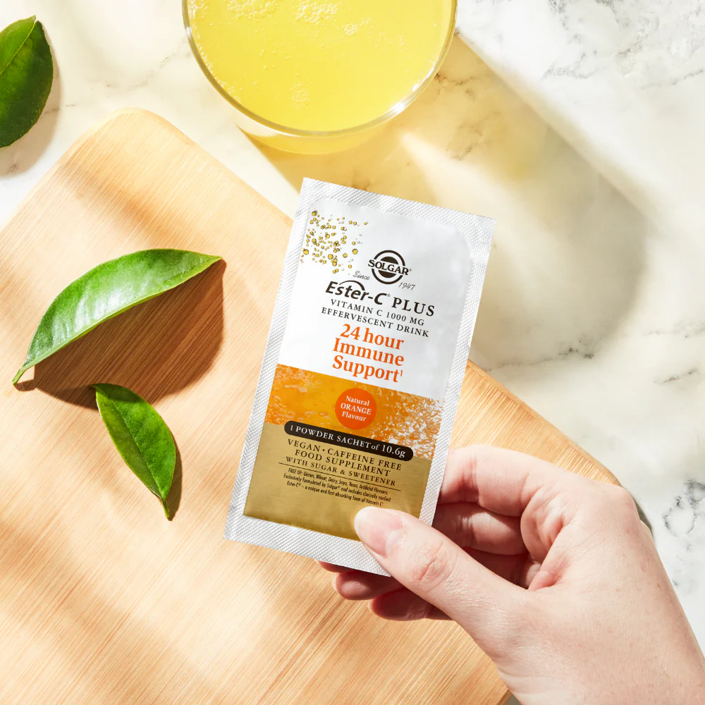 Solgar Ester-C Plus Effervescent Powder 21 Sachets - Image 3