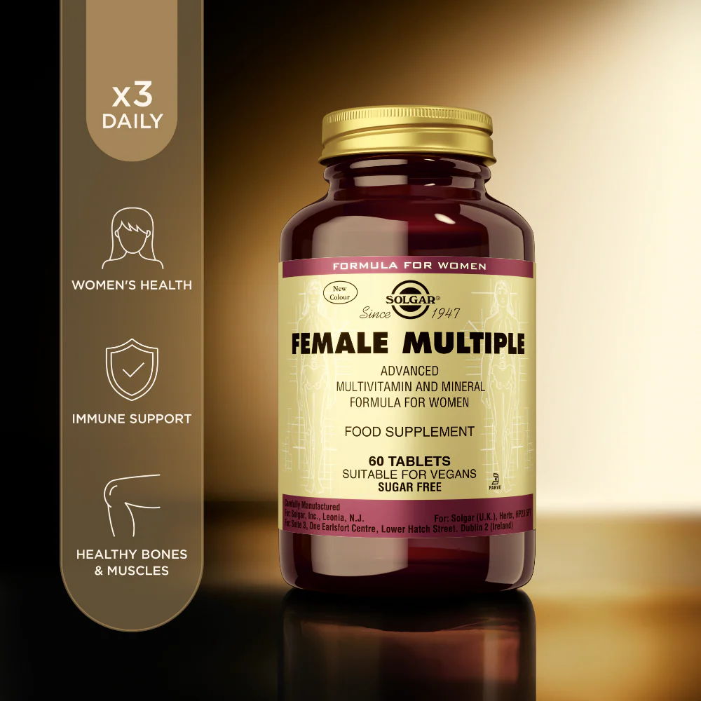 Solgar Female Multiple 60 Tablets - Image 2