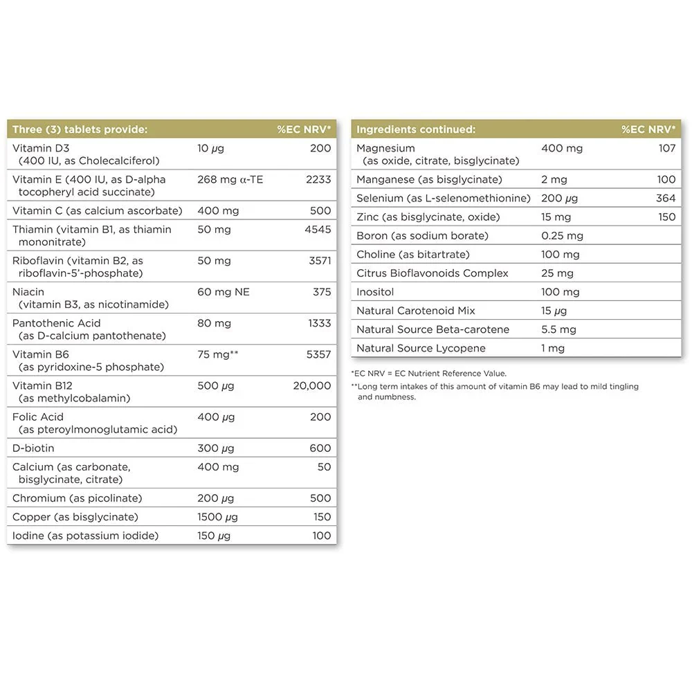 Solgar Male Multiple 120 Tablets - Image 5