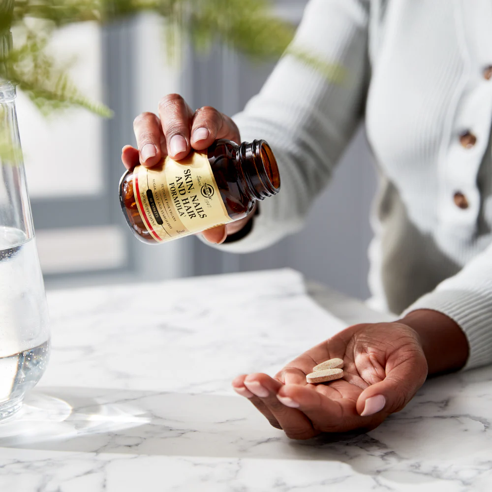 Solgar Skin, Nails & Hair Formula 120 Tablets - Image 4