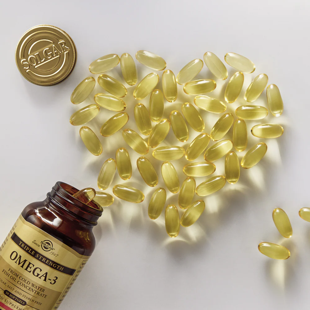 Solgar Triple Strength Omega 3 950mg EPA & DHA 50 Softgels - Image 4