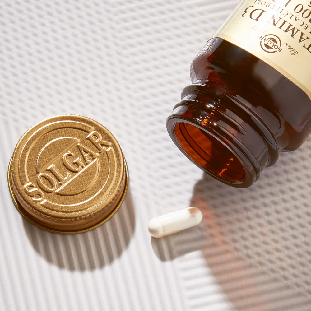 Solgar Vitamin D3 Cholecalciferol 2200 IU 55 µg 50 Vegetable Capsules - Image 4