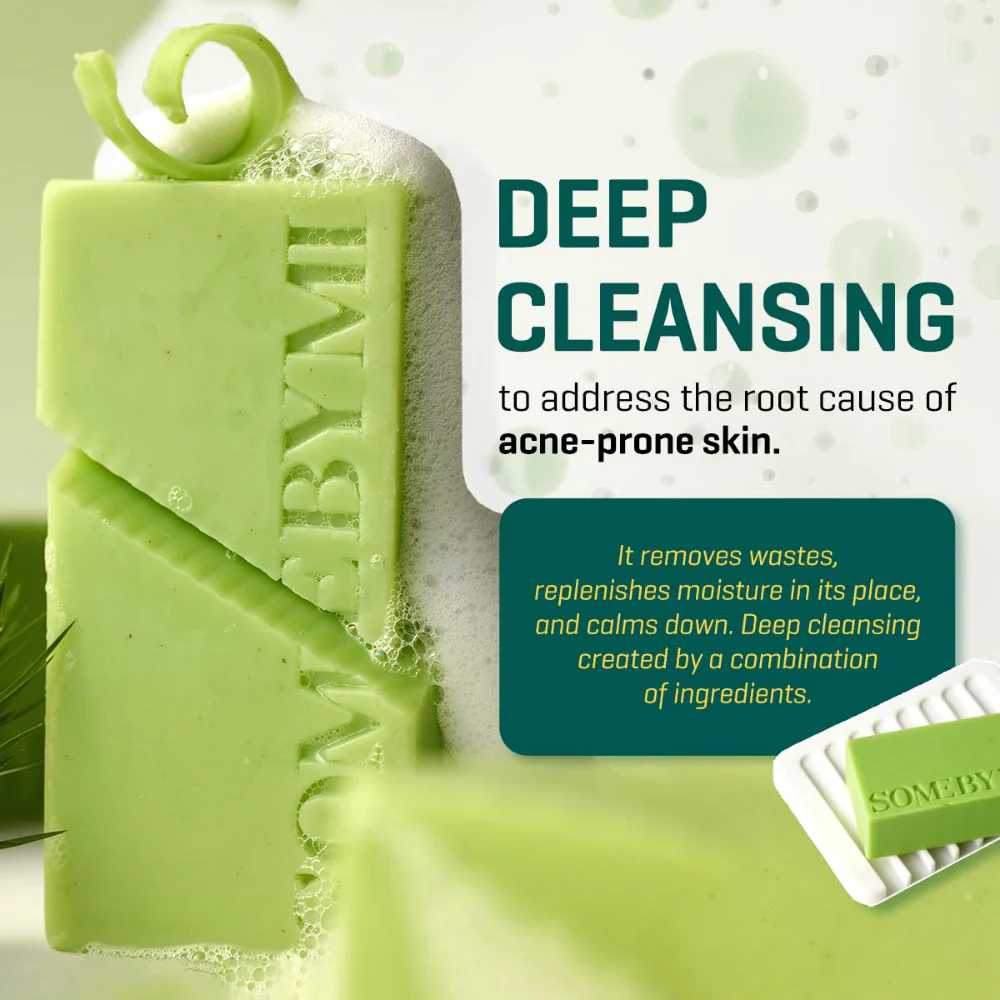 Some By Mi 30 Days AHA, BHA, PHA Miracle Cleansing Bar 106g - Image 5
