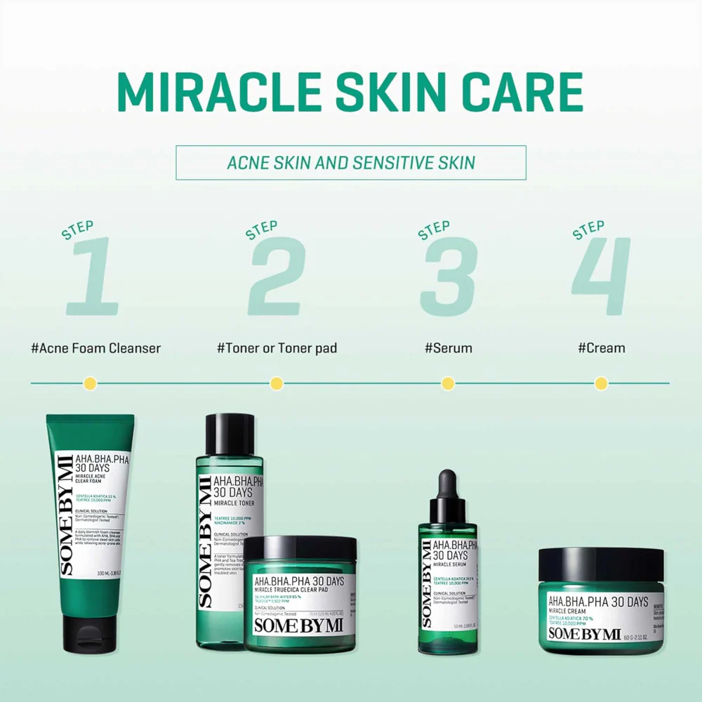 Some By Mi 30 Days AHA, BHA, PHA Miracle Cleansing Foam 100ml - Image 5
