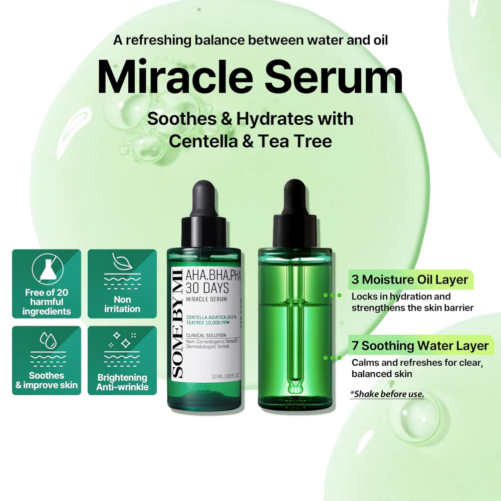 Some By Mi 30 Days AHA, BHA, PHA Miracle Serum 50ml - Image 3