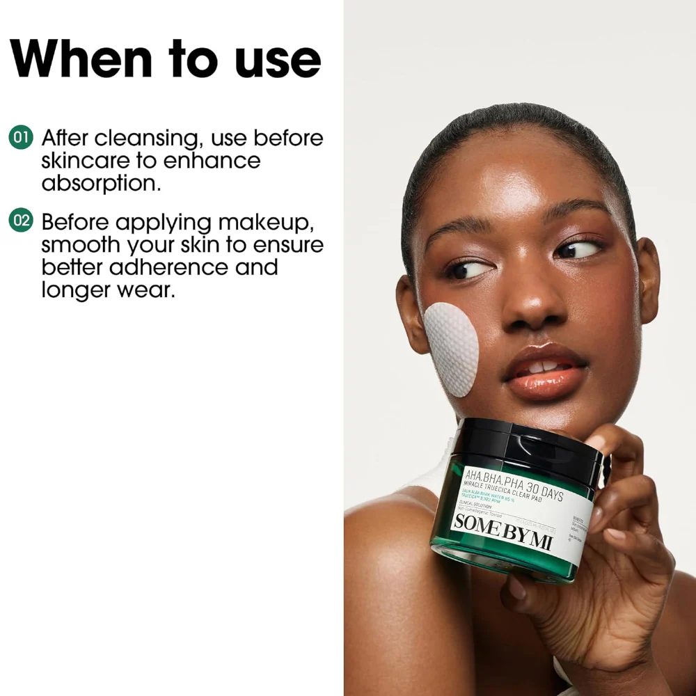 Some By Mi 30 Days AHA BHA PHA Truecica Clear Pads x70 - Image 8