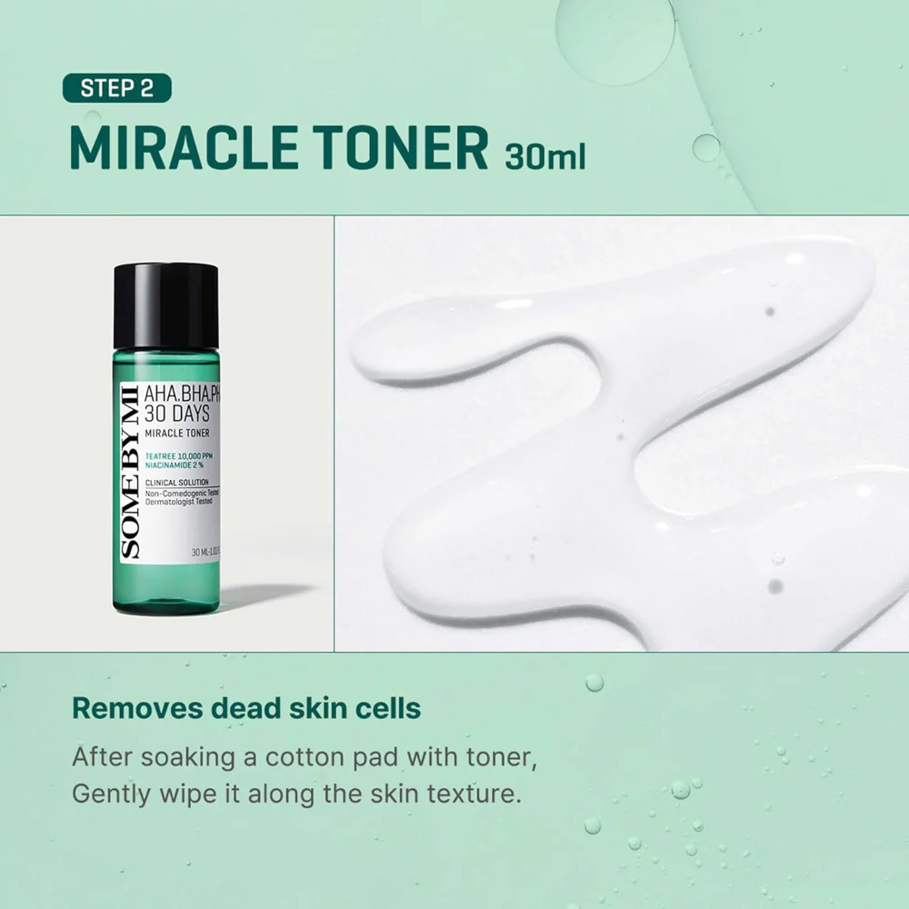 Some By Mi 4 Piece 30 Days AHA, BHA, PHA Miracle AC SOS Kit - Image 5