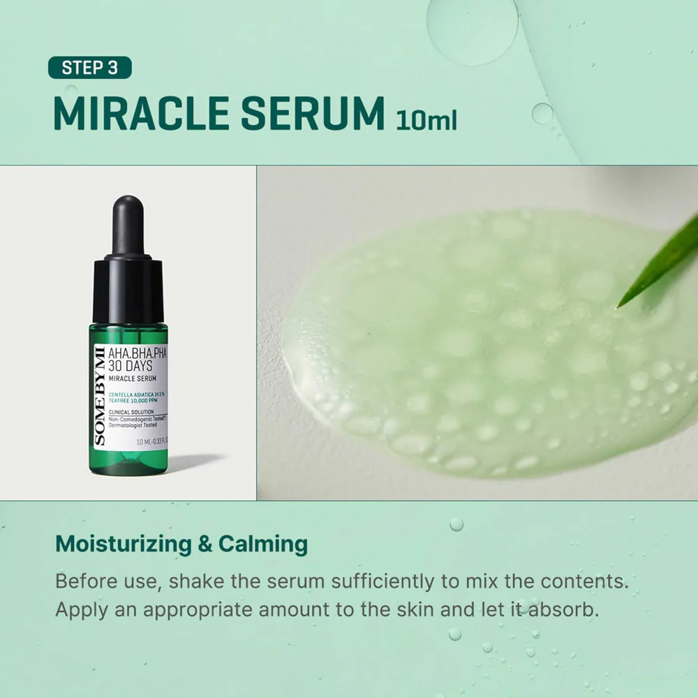 Some By Mi 4 Piece 30 Days AHA, BHA, PHA Miracle AC SOS Kit - Image 6