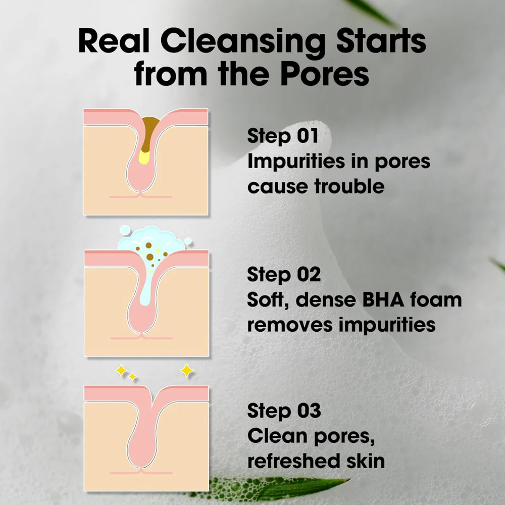 Some By Mi AHA, BHA, PHA 30 Days Miracle Acne Clear Foam 50ml - Image 4