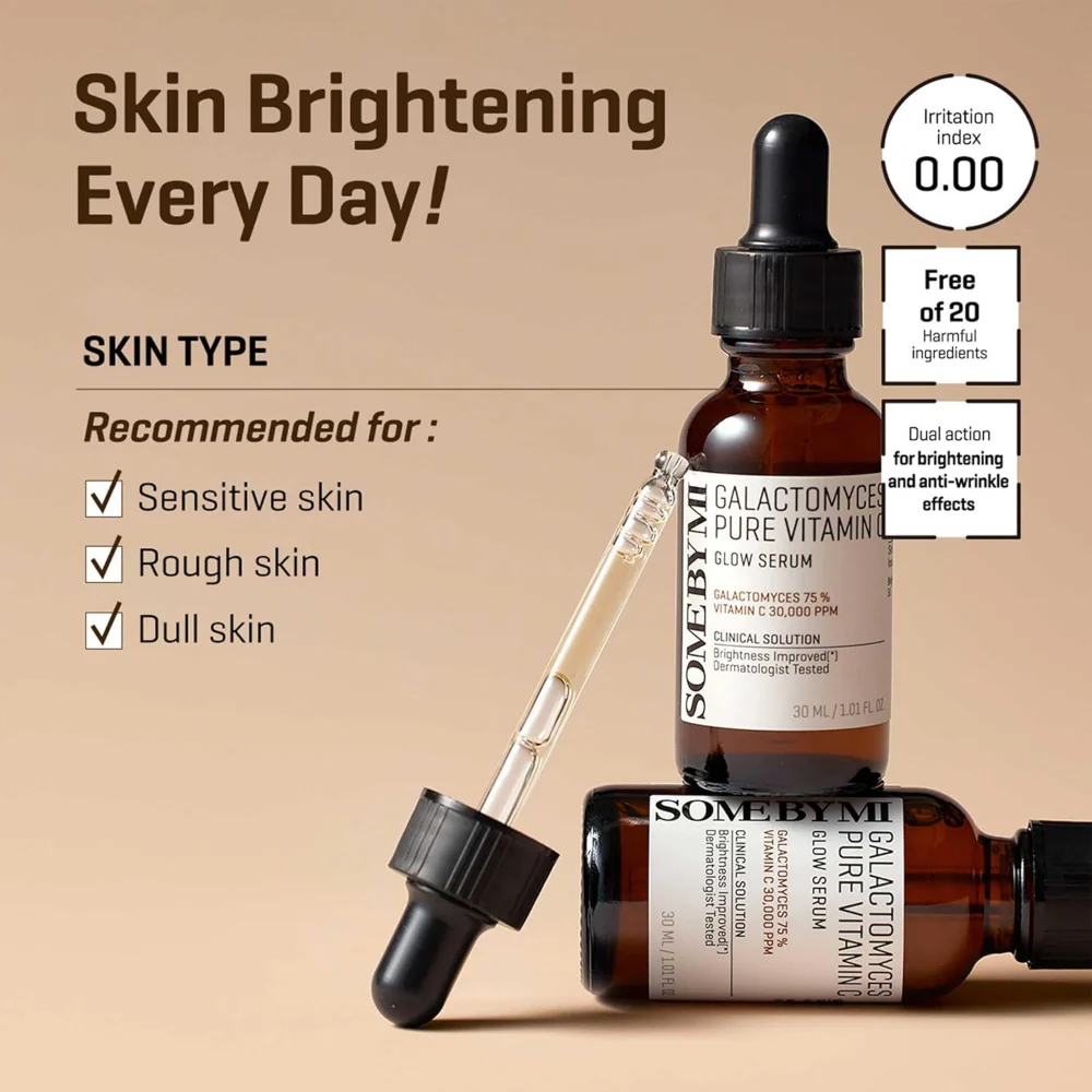 Some By Mi Galactomyces Pure Vitamin C Glow Serum 30ml - Image 5