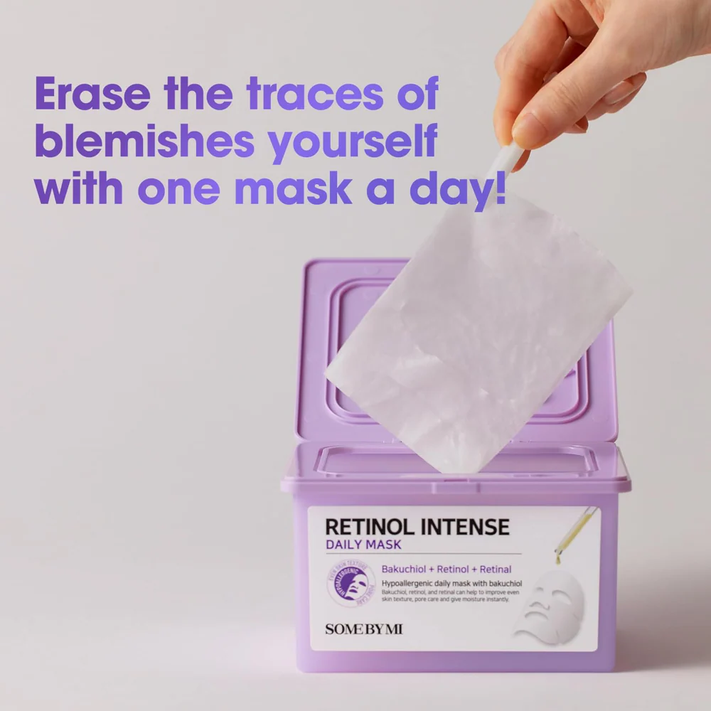 Some By Mi Retinol Intense Daily Sheet Mask x30 - Image 4