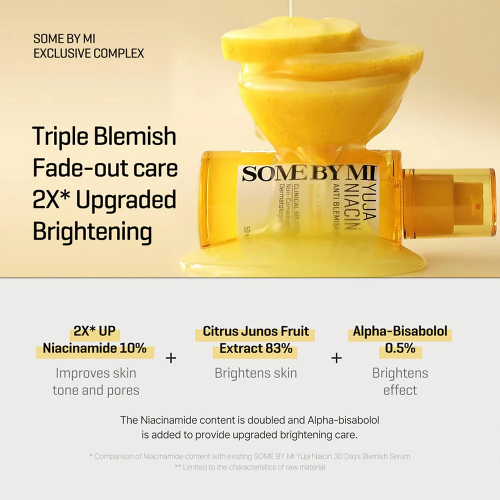 Some By Mi Yuja Niacin Anti-Blemish Serum 50ml - Image 6