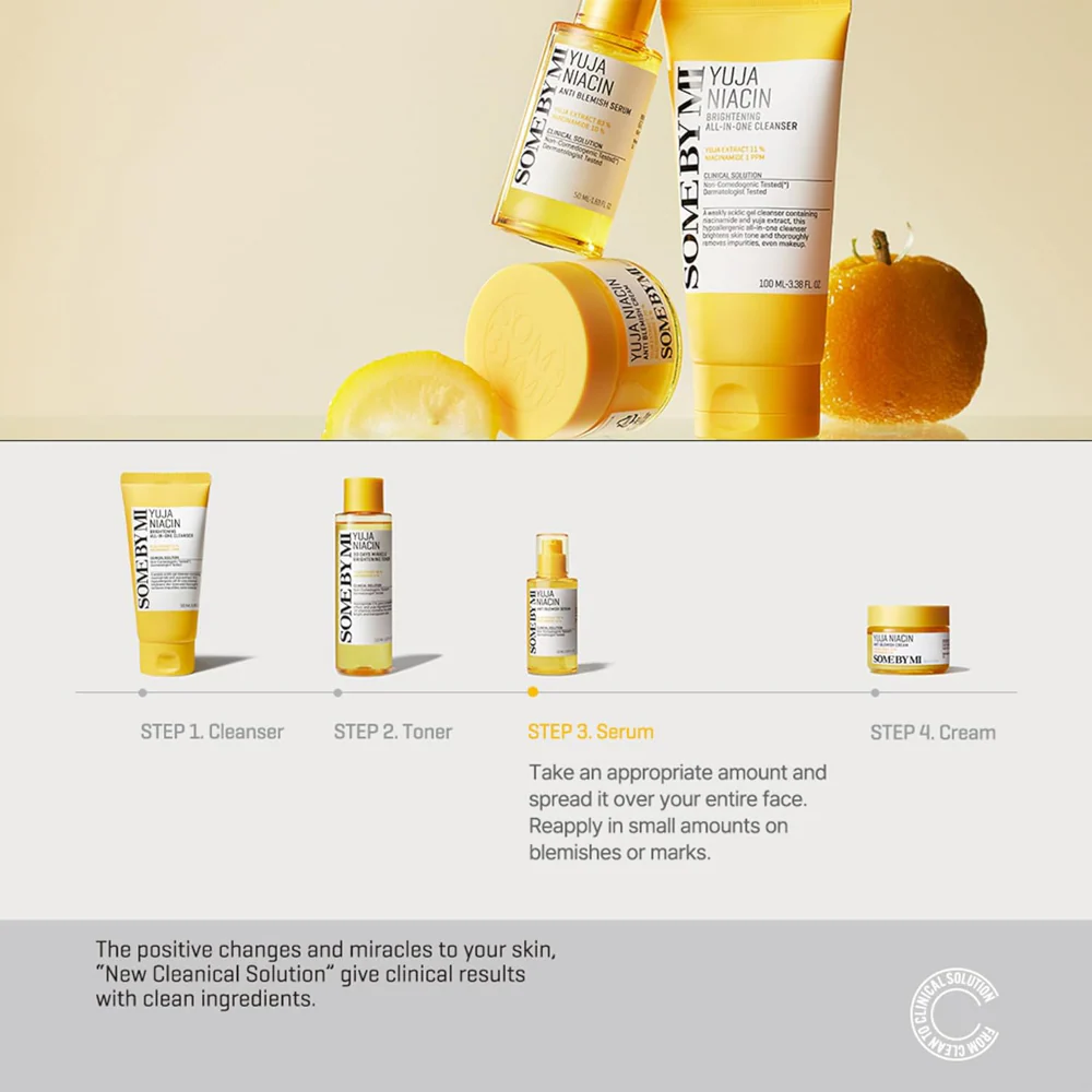 Some By Mi Yuja Niacin Anti-Blemish Serum 50ml - Image 7