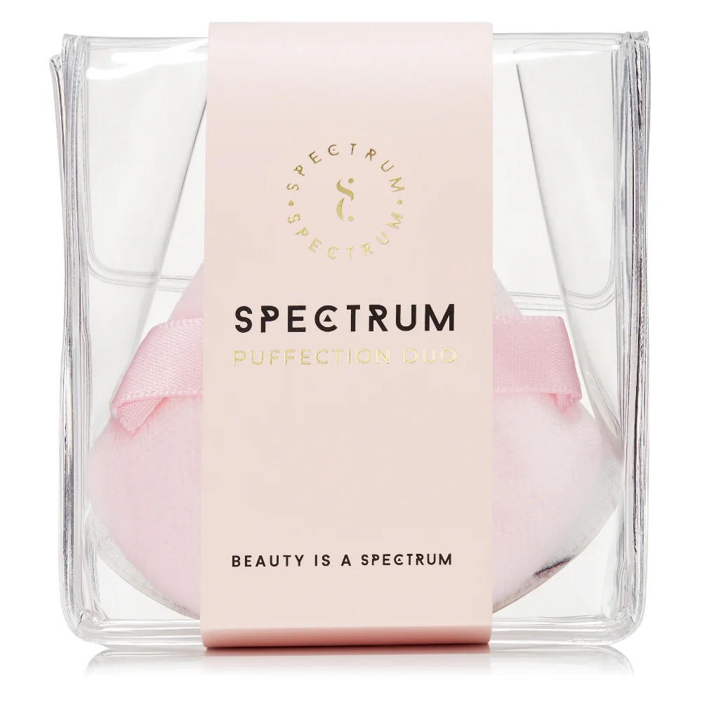 Spectrum Collections Pink Velour & Marble Rubycell Puffection Makeup Puff Duo - Image 2