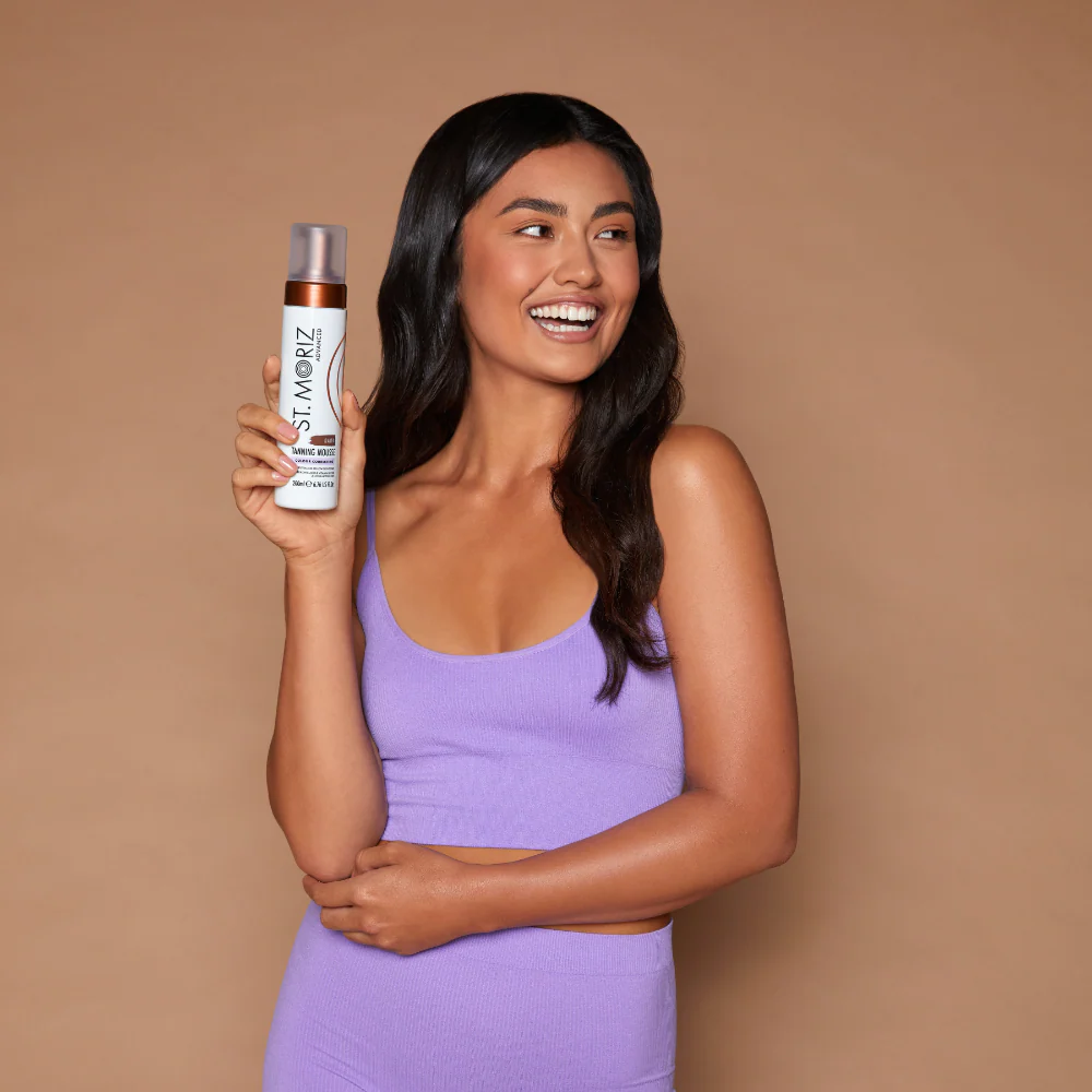 St. Moriz Advanced Colour Correcting Tanning Mousse Dark 200ml - Image 3