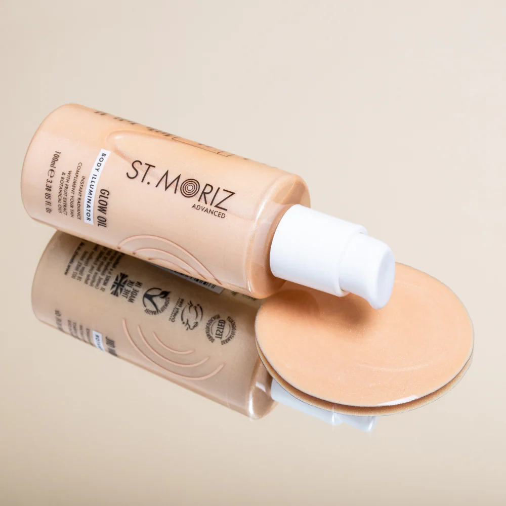 St. Moriz Advanced Glow Body Illuminator Oil 100ml - Image 2