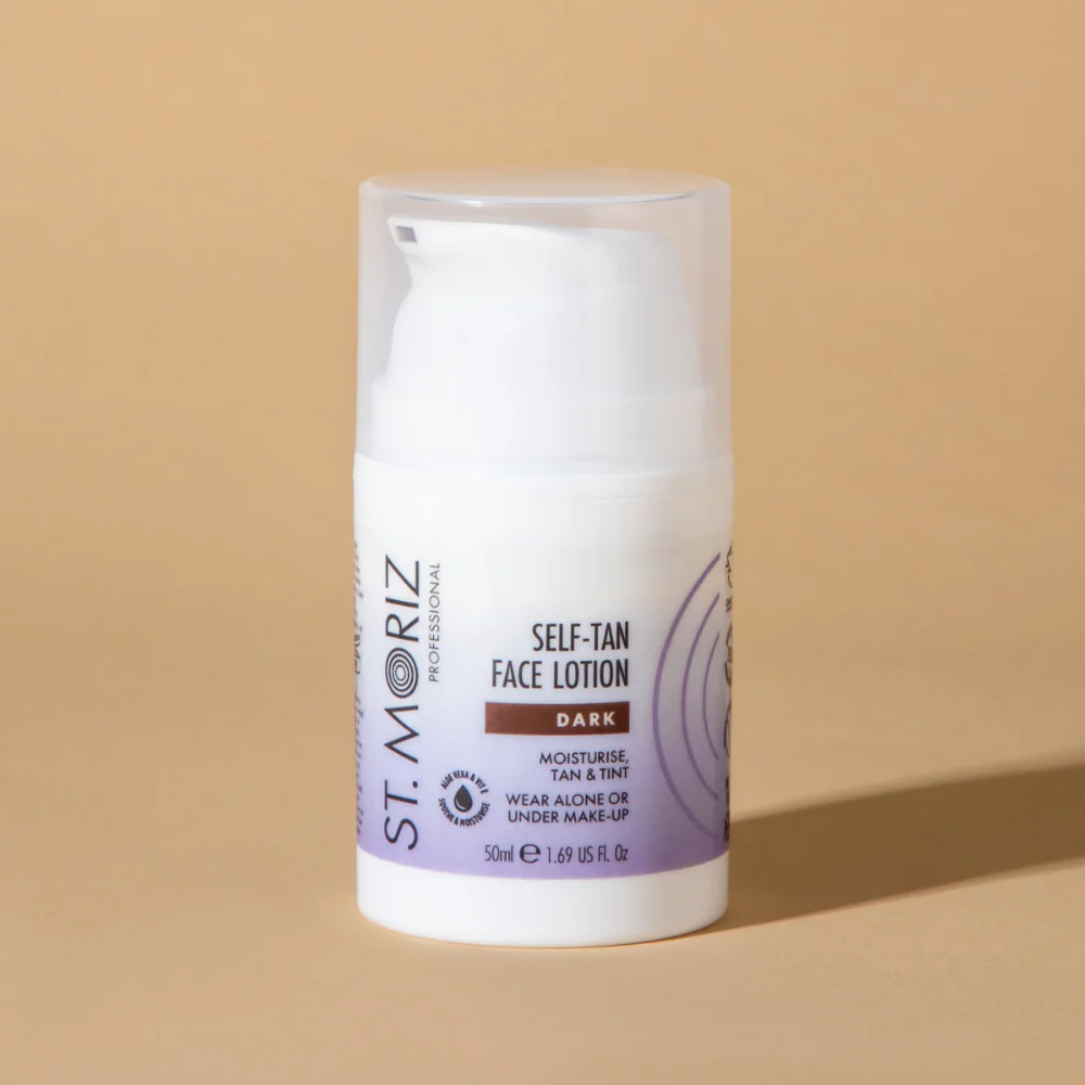 St. Moriz Professional Self Tan Face Lotion Dark 50ml - Image 2