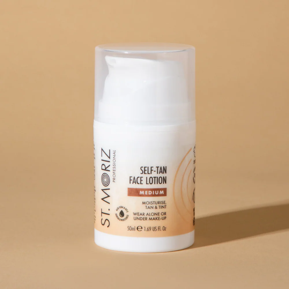 St. Moriz Professional Self Tan Face Lotion Medium 50ml - Image 2