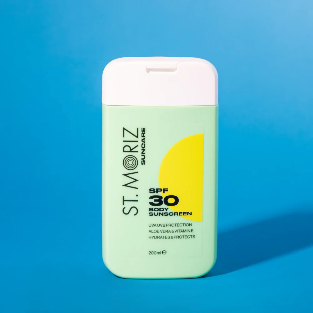 St. Moriz Suncare Body Sunscreen SPF30 200ml - Image 2
