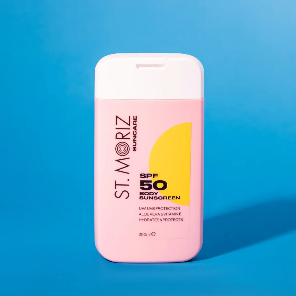 St. Moriz Suncare Body Sunscreen SPF50 200ml - Image 2