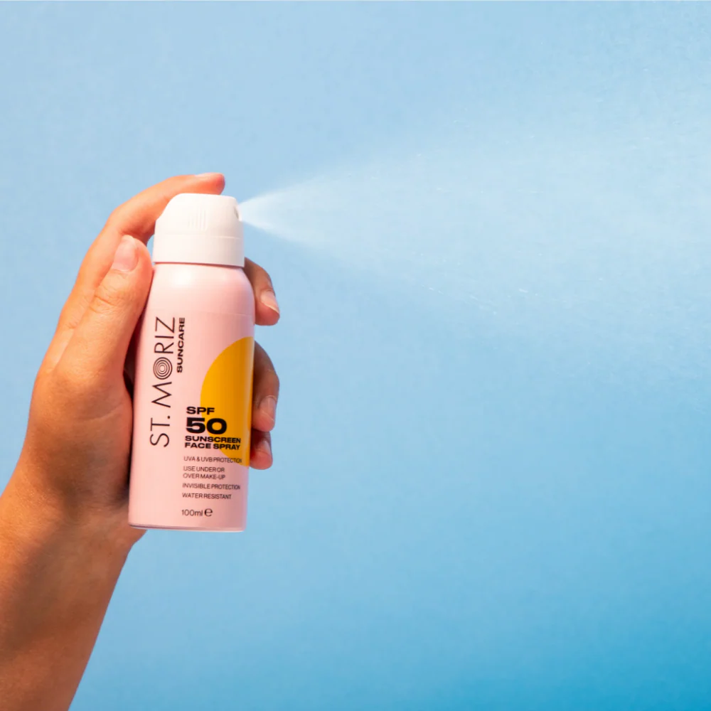 St. Moriz Suncare Face Suncare Spray SPF50 100ml - Image 4