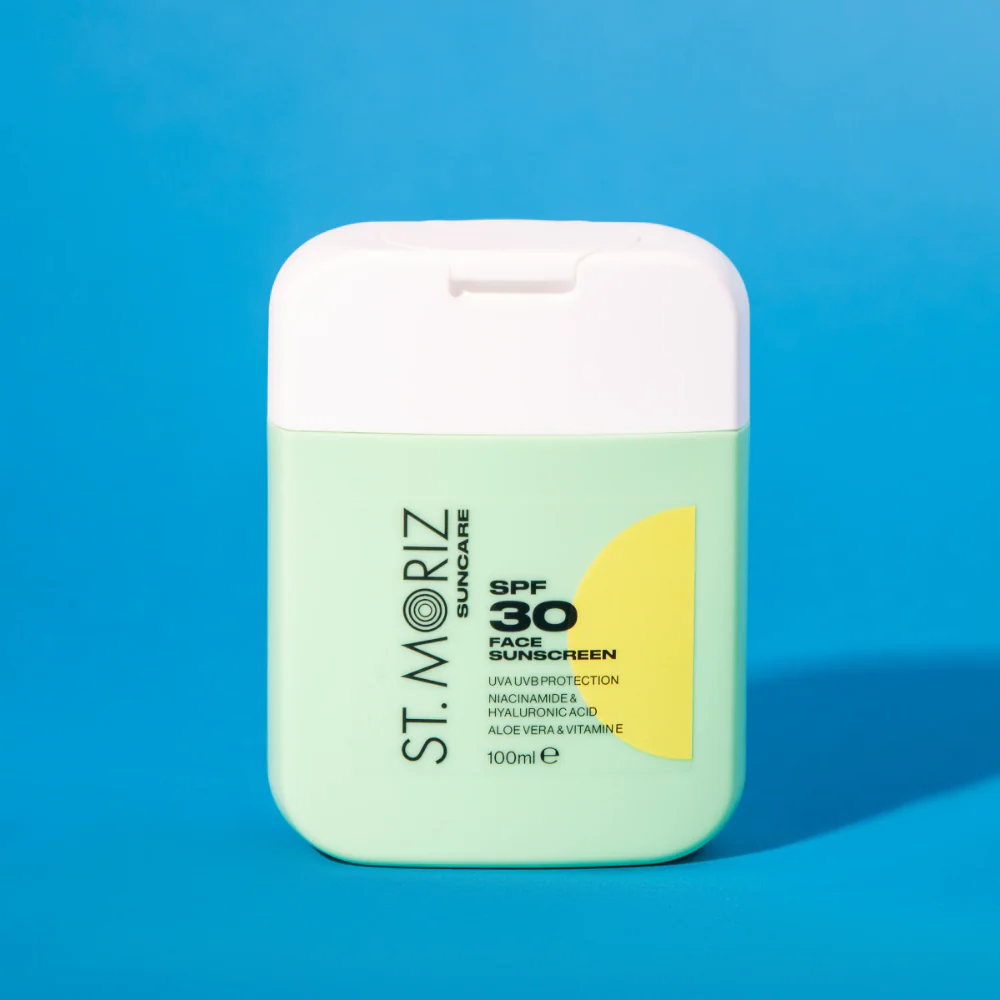 St. Moriz Suncare Face Sunscreen SPF30 100ml - Image 2