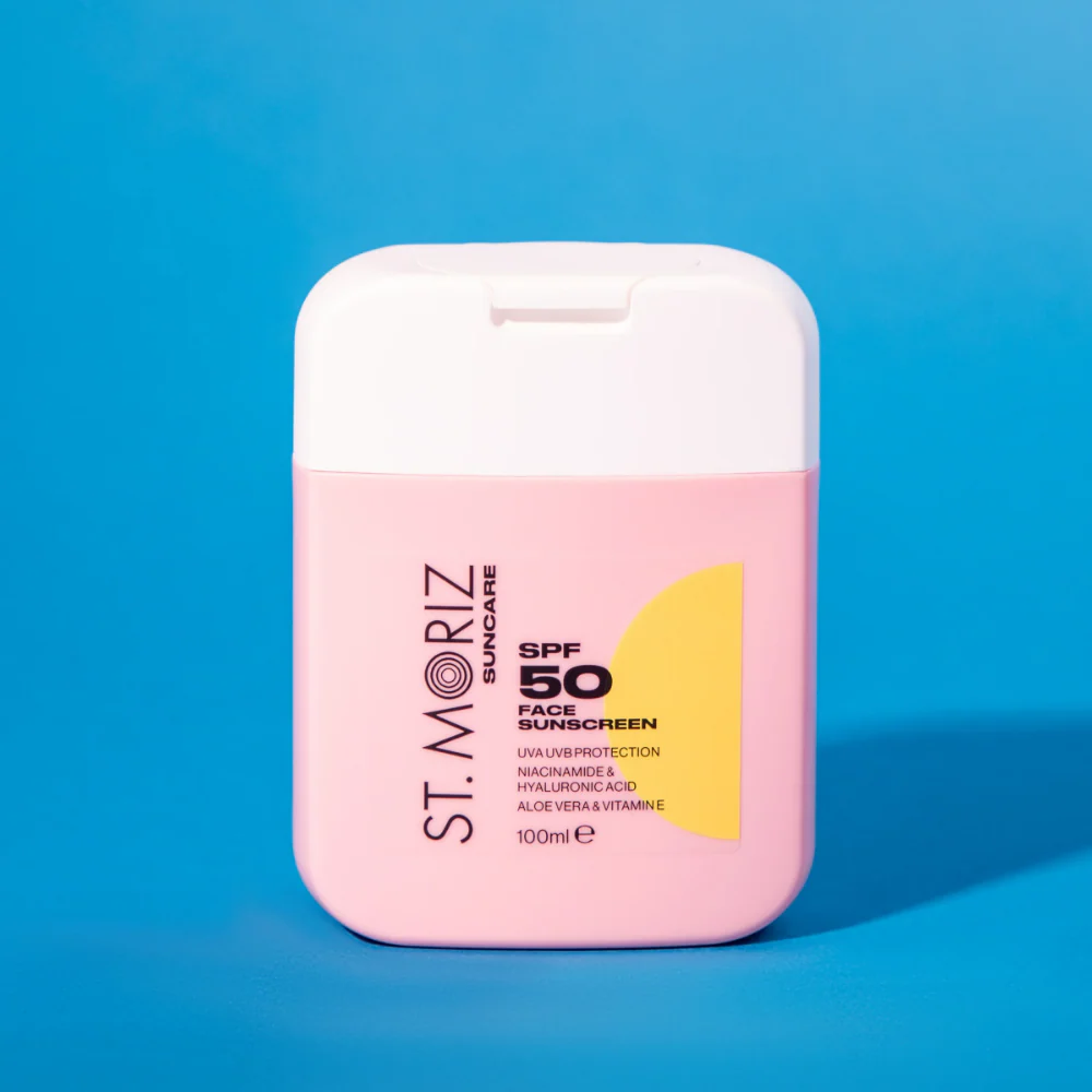St. Moriz Suncare Face Sunscreen SPF50 100ml - Image 2