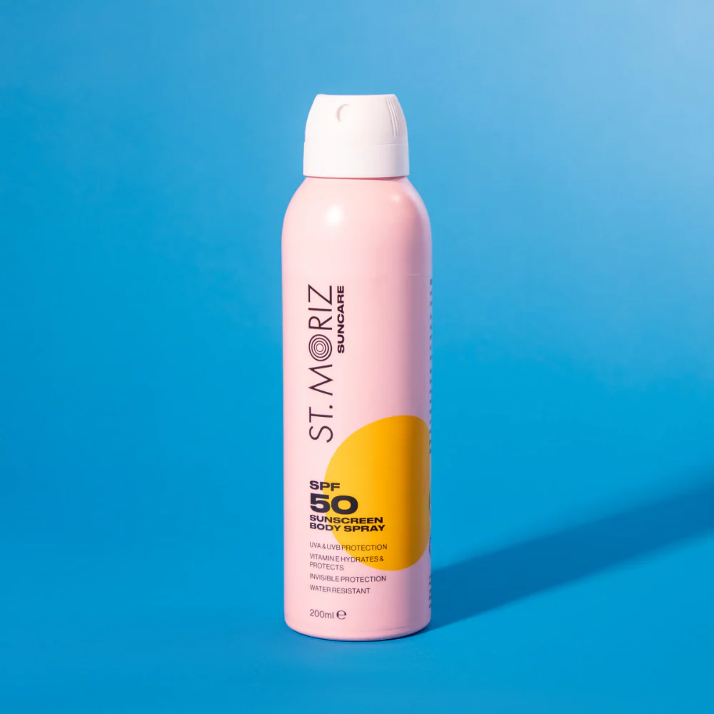 St. Moriz Suncare Sunscreen Body Spray SPF50 200ml - Image 2