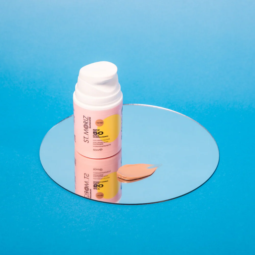 St. Moriz Suncare Tinted Face Sunscreen SPF50 50ml - Image 4