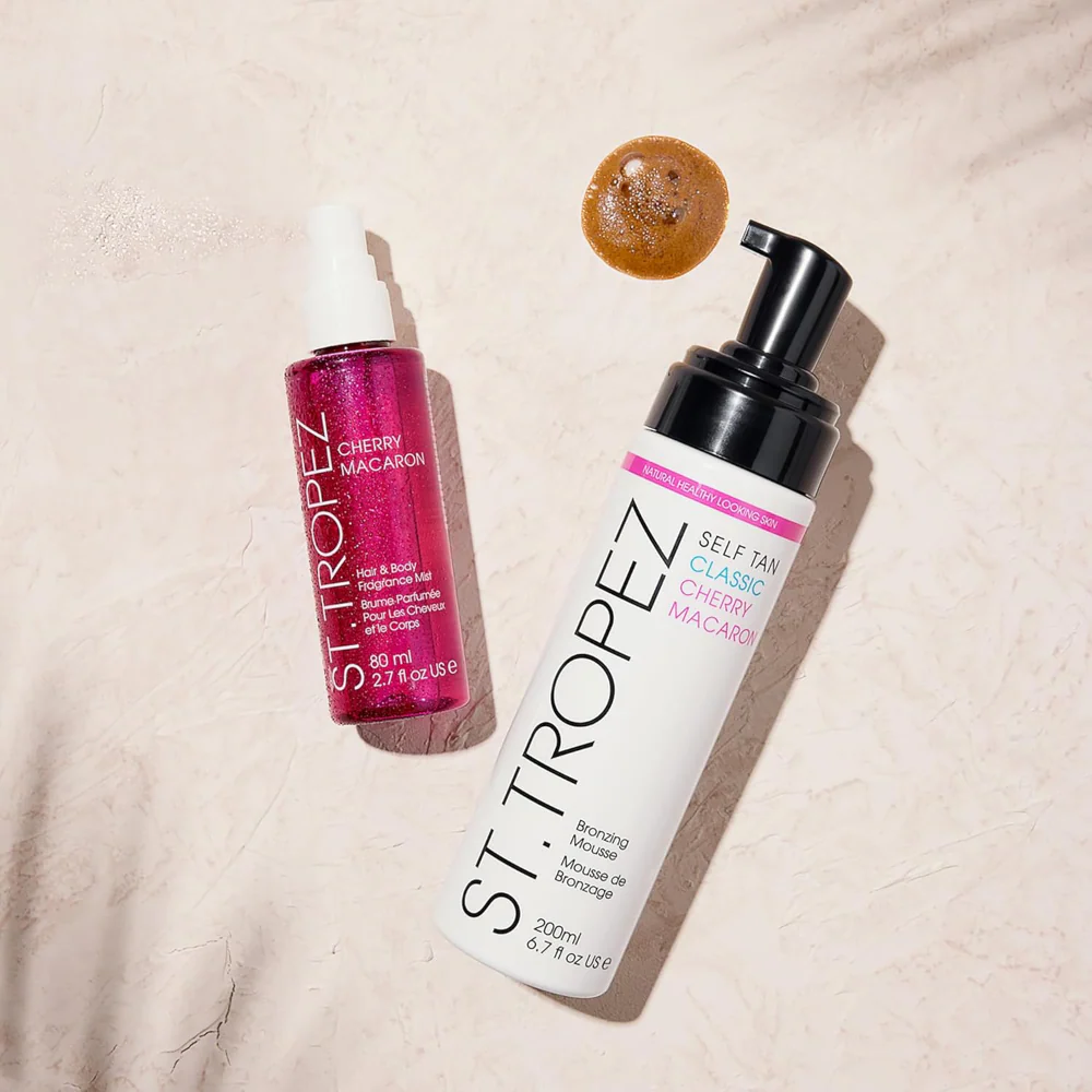 St. Tropez Cherry Macaron Self Tan Kit - Image 4
