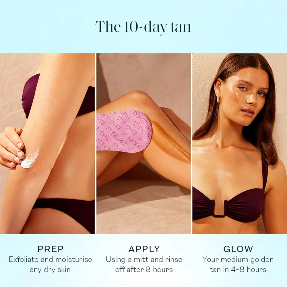 St. Tropez Cherry Macaron Self Tan Kit - Image 5