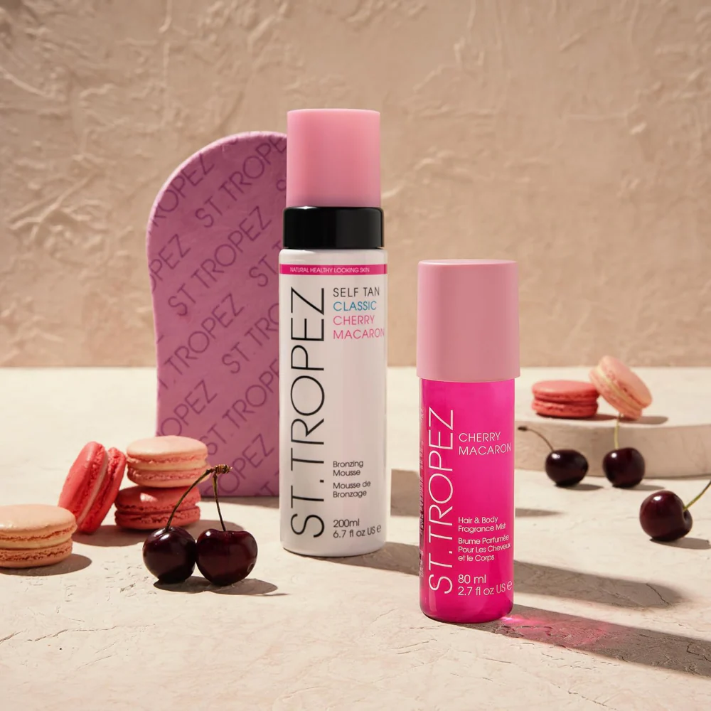 St. Tropez Cherry Macaron Self Tan Kit - Image 7