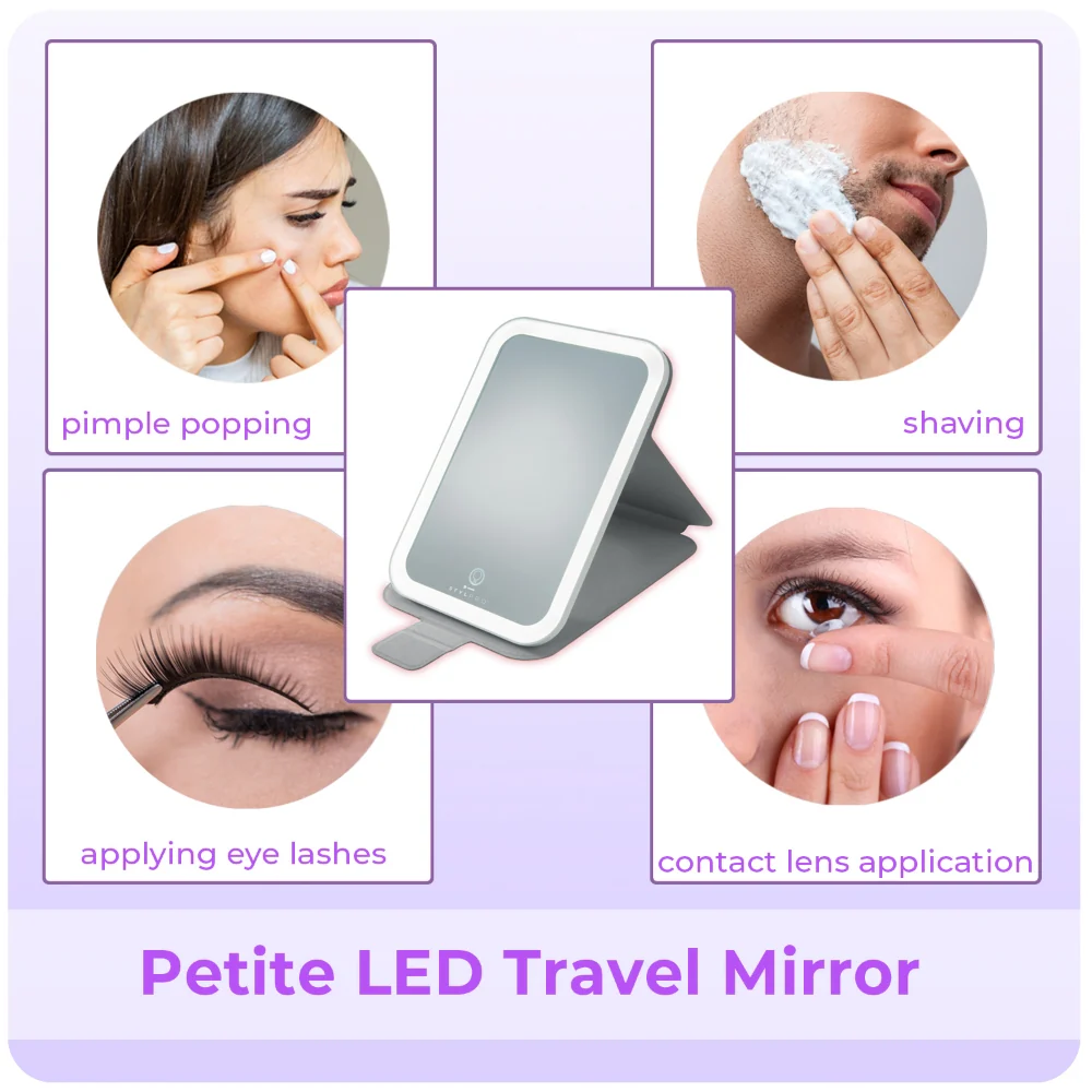 StylPro On Tour Petite Travel LED Mirror - Image 6