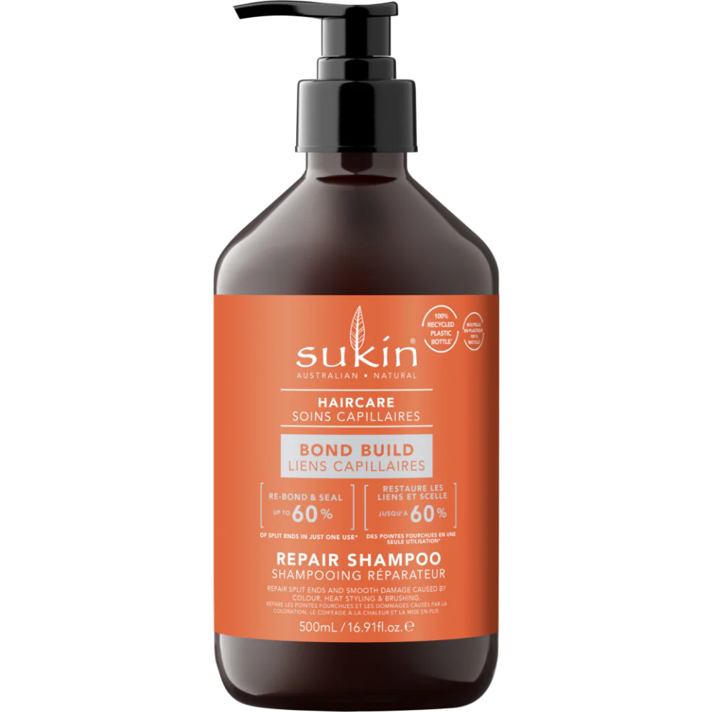 Sukin Bond Build Repair Shampoo & Conditioner Twin 2 x 500ml - Image 2