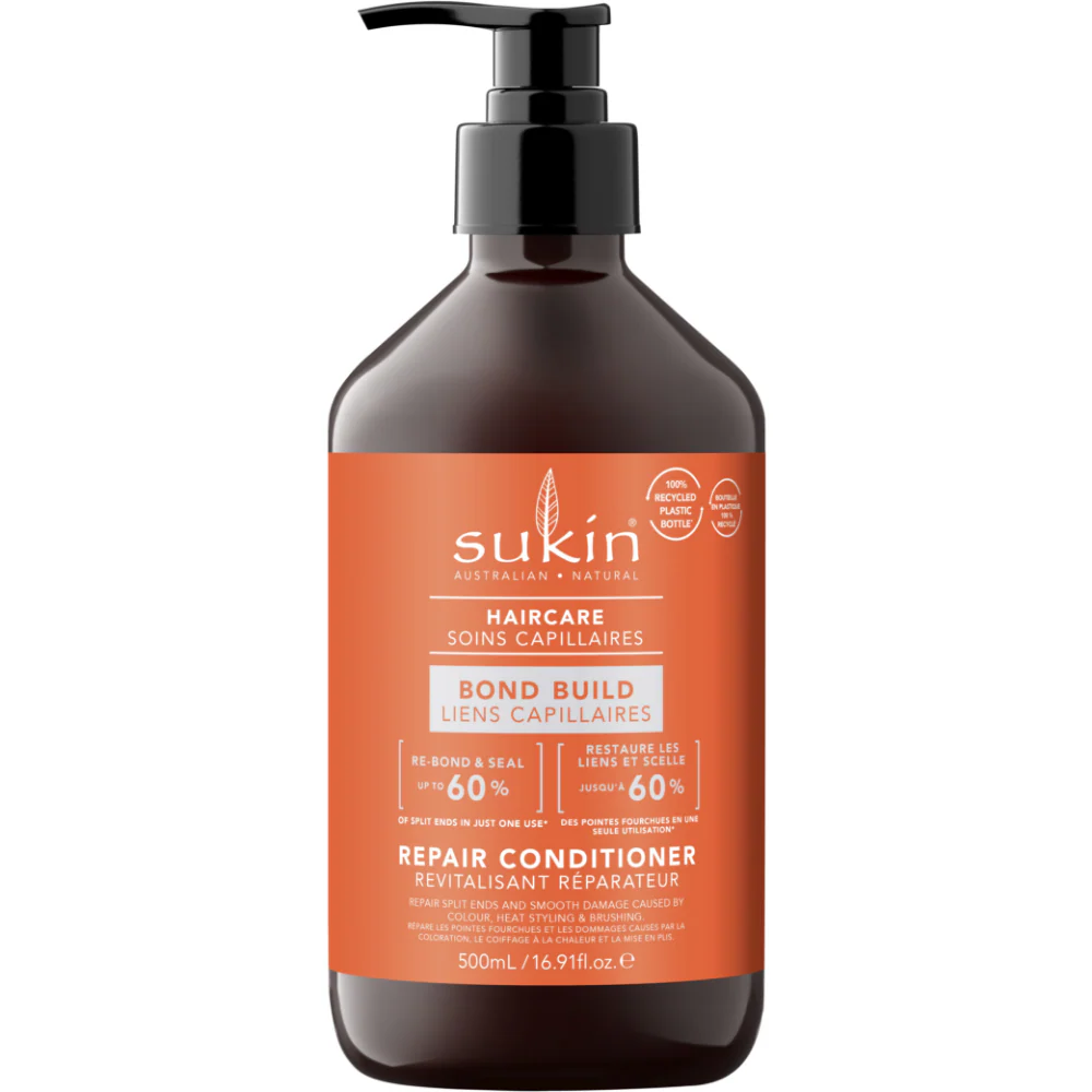 Sukin Bond Build Repair Shampoo & Conditioner Twin 2 x 500ml - Image 3