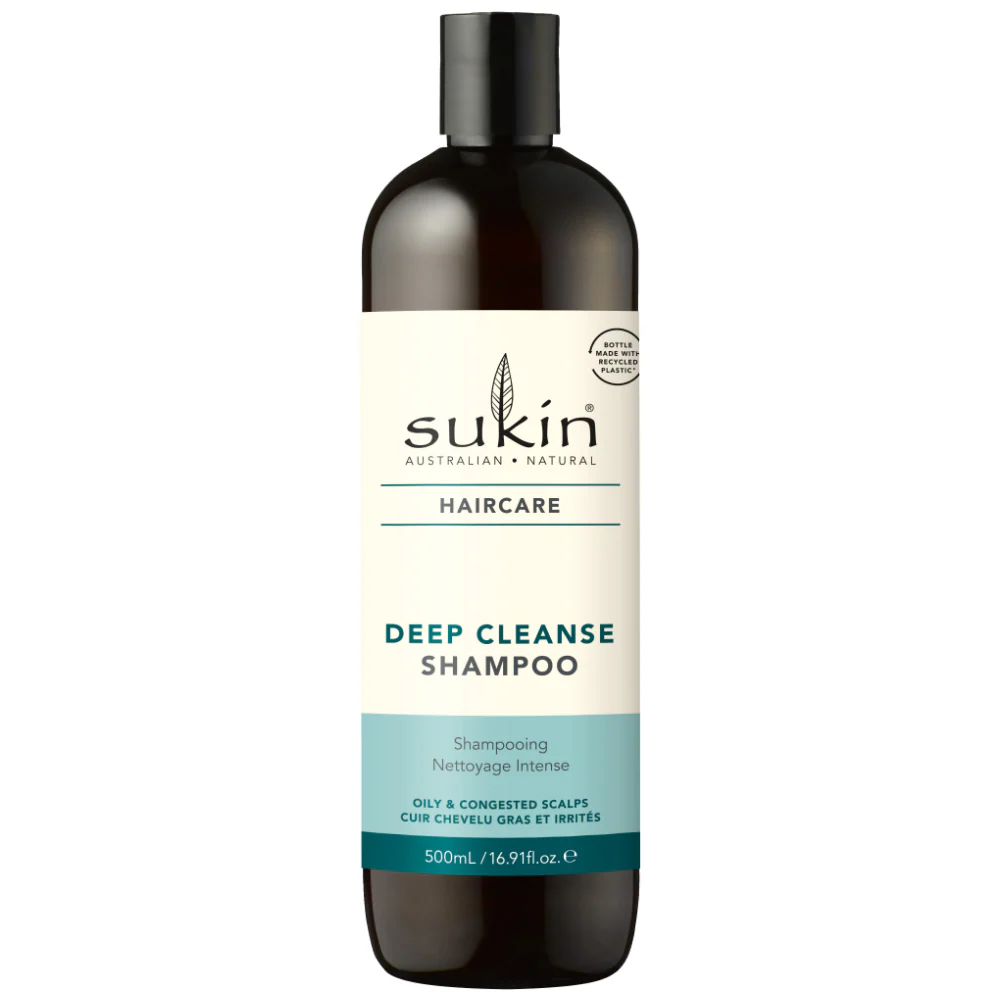 Sukin Deep Cleanse Shampoo & Conditioner Twin 2 x 500ml - Image 2