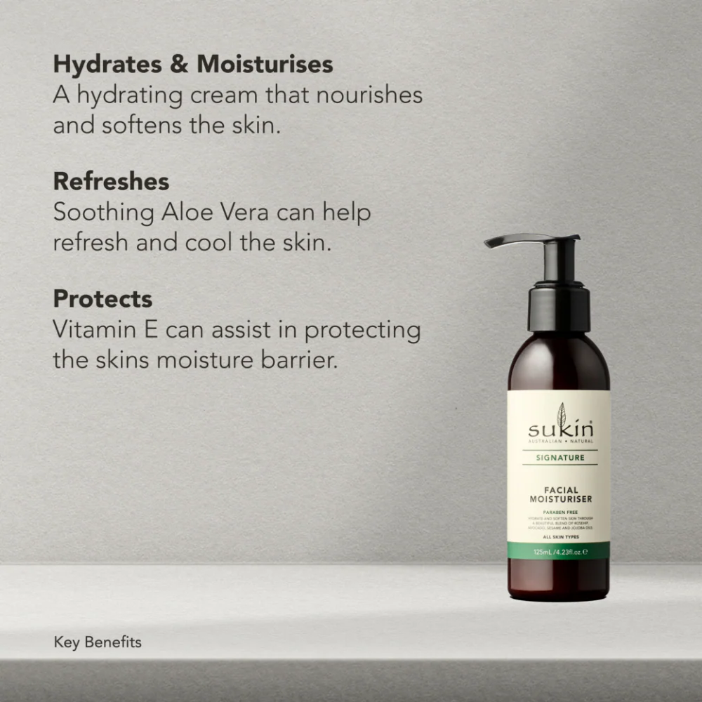 Sukin Facial Moisturiser 125ml - Image 2