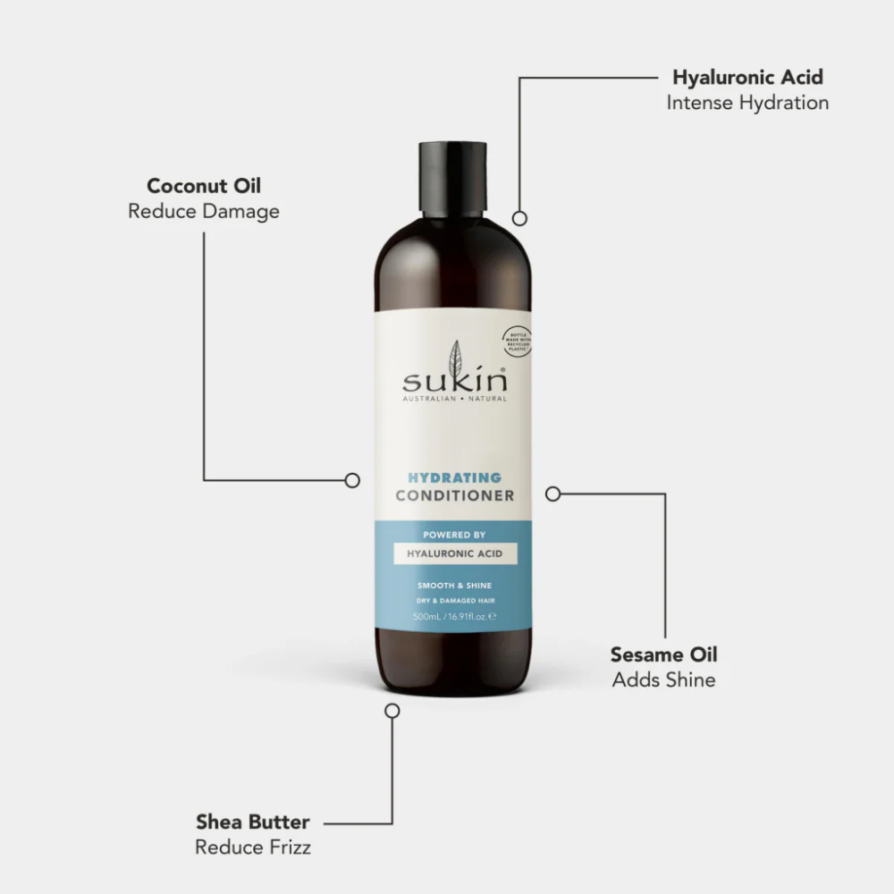 Sukin Hydrating Conditioner 500ml - Image 3