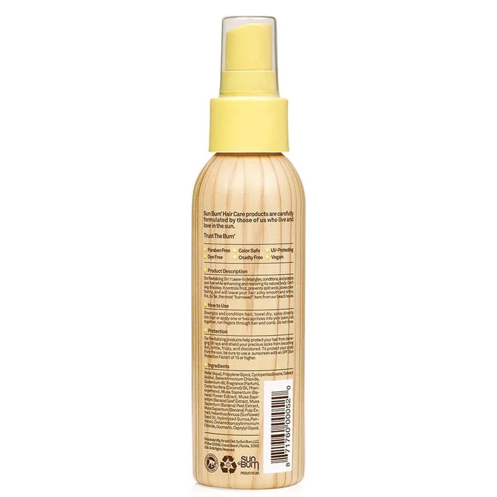Sun Bum Hydrating Protecting & Smoothing 3-In-1 Leave-In Hair Treatment 118ml - Image 2