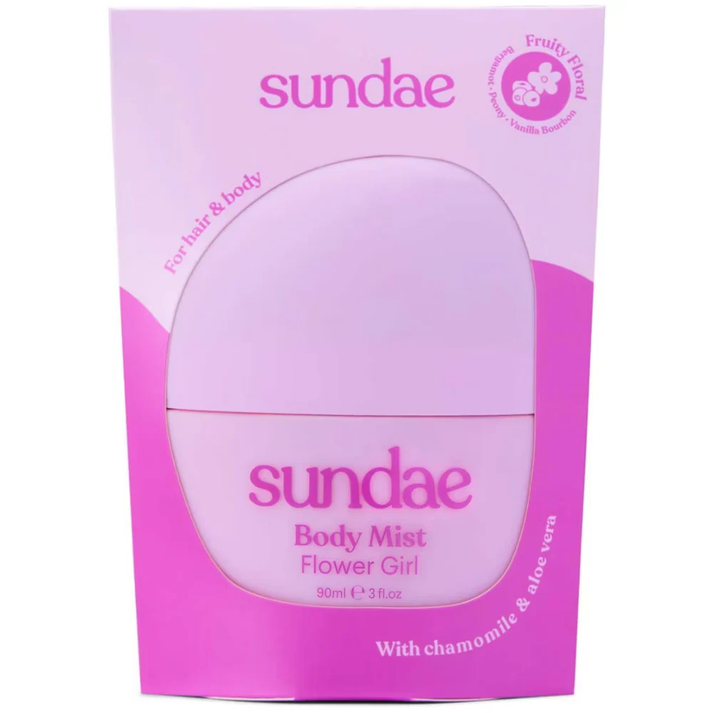 Sundae Hair & Body Fragrance Mist Flower Girl 90ml - Image 2