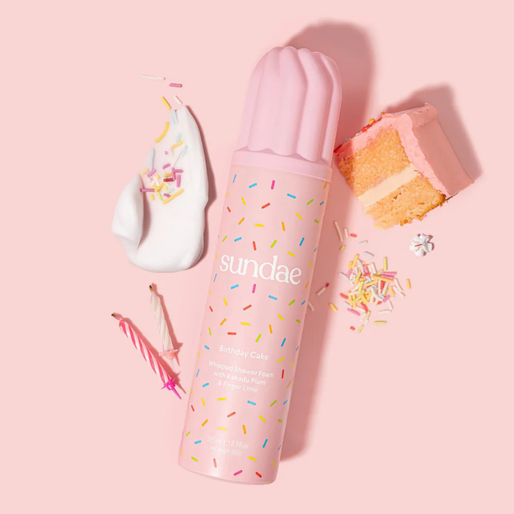 Sundae Whipped Shower Foam Birthday Cake 265ml - Image 2