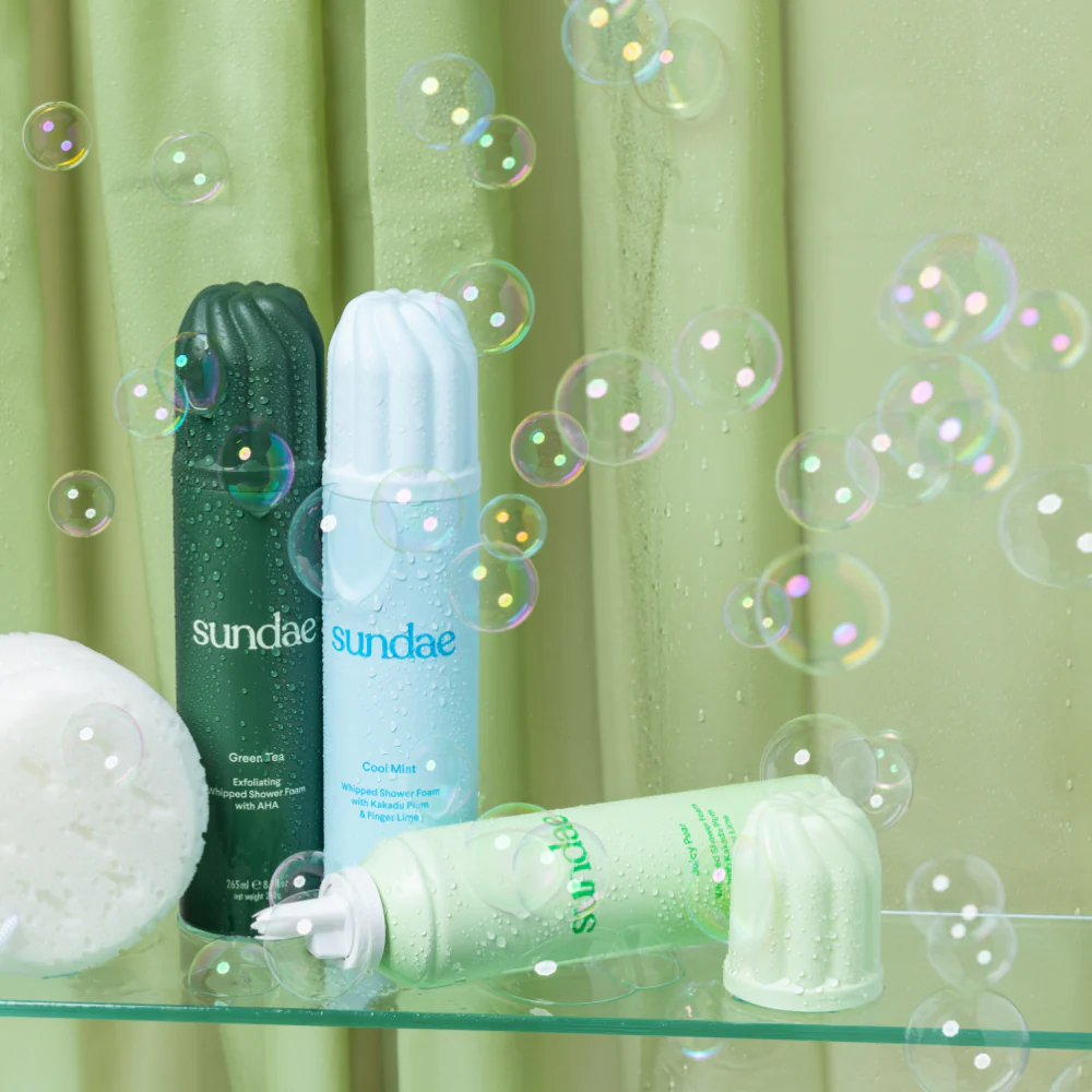 Sundae Whipped Shower Foam Cool Mint 265ml - Image 5