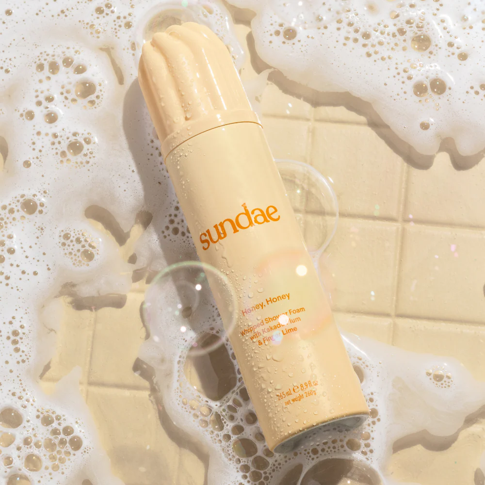 Sundae Whipped Shower Foam Honey Honey 265ml - Image 2